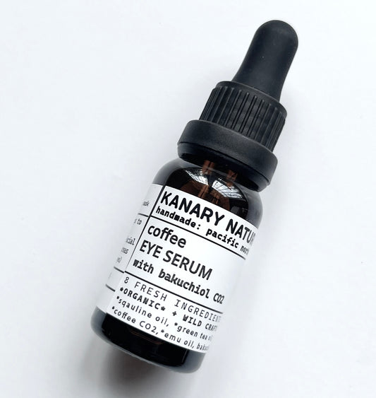 coffee eye serum/ BRIGHTEN + SMOOTH